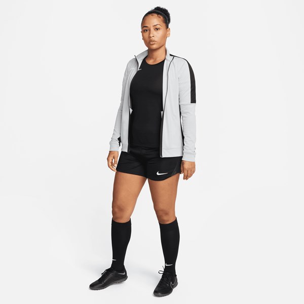 Nike Womens Academy 23 Knit Track Jacket Wolf Grey/Black
